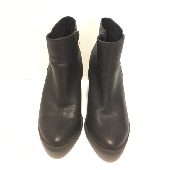 Call It Spring Embellished Studded Booties Black 9 - Picture 4 of 8